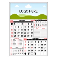 2026 Customized Calendar Giveaways (A3 Size)