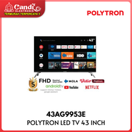 POLYTRON Tv Led 43 Inch 43AG9953E