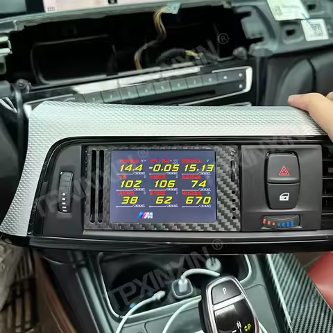 Plug and Play Mileage Meter For BMW Air Outlet Odometer Mileage Meter Speedometer Digital Odometer
