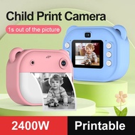 24MP HD 1080P Children Digital Camera Instant Print for Kids Thermal Print Camera Instant Photo Prin