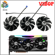 VIBOP พัดลมระบายอากาศการ์ดจอ RTX3070 PLD09220S12H 87มม.,อะไหล่สำหรับ EVGA GeForce RTX 3070 3080 TI 3