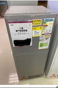 三菱雙門無霜雪櫃