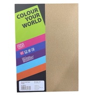 A4 Brown Recycled Craft Brown Paper 90gsm