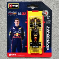 Bburago 1/64 Oracle Red Bull Racing F1 RB21 01 Max Verstappen 18-58003-A01 Blister Ver. Diecast F1 D