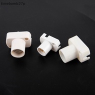 (time) Mini Screw Lamp Base E12 E14 E17 Lamp holder Light Bulb Soet Holder Adapter （MY）