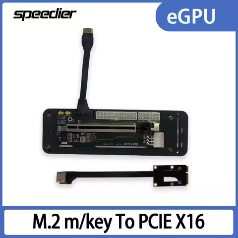 eGPU M.2 M Key To Pcie X16 Adapter Gpu Laptop External Graphics Dock for NUC ITX STX Notebook PC Gam