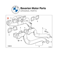 Original BMW Exhaust Manifold (ZYL. 1+3) For E39/E38 With M60/M62 Engine [11621737933]