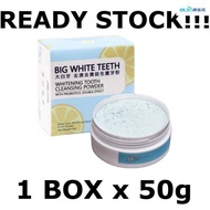 READY STOCK Dr Smile Whitening🦷【全马第一天然去黄亮白益生菌牙粉】BIG WHITE TEETH
