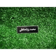 Name tag jawi magnet name tag