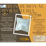 1KG - IRON REMOVAL BACTERIA / IRB800 / MIKROORGANISMA KHUSUS / MENGATASI MASALAH AIR BERWARNA KUNING