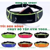 High Quality Reflective Gym Running Waist Bag with Integrated Headphone Hole