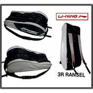 3R LOGO RACKET BACKPACK BADMINTONlining