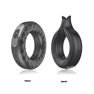 Forge Ahead IN stock Silicone Cock Ring Toys Men Vibrating Ring Usb Rechargeable Delay Ejaculation Device