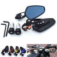 ❤ Universal 7/8 22Mm Kaca Spion Motor ปลายบาร์จับกระจกสำหรับ Honda ด้านข้าง CB400 CB500F CB500X CB599 CB650F CB600/F