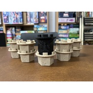 [Plastic] Wandering Towers Board Game: 3D Tower set-Upgrade Kit 3D Castle For Game Boards