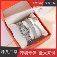 3ps/set Watch Combination Style Snake-Shaped Watch+Snake Head Bracelet set 26.5.13
