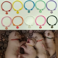 Newborn Cat Collar Adjustable Newborn Puppies with Number Marking Collar Pet Identification Collar K