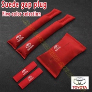 Toyota Seat Gap Filler Leak-Proof PBelt Cover Shoulder Sleeve Tissue Box Bag Yaris Altis Vios RAV4 Camry CHR Accessories