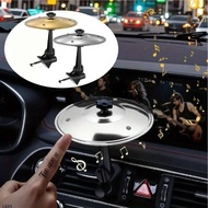 LK8S-1PC Car Cymbal, Car Cymbal Air Vent, Cars Symbol Drum, Easy Clip-On Mini Cymbals For Music Love
