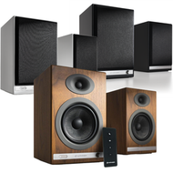 audioengine - audioengine 150W HD5 藍牙書架喇叭 胡桃色 │A5+升級版、aptX-HD、書架音箱、遊戲 / 家庭影院、RCA / 3.5mm、光纖輸入