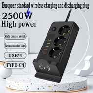 CBL031 WXCT PlugStop Kontak USB Port 3 Hole 4 USB 1 Type-C Wireless Extension Cable Socket