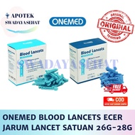 onemed BLOOD LANCETS 28G 26G RETAIL SINGLE - Lancet Needle BLOOD Check Wholesale Variant