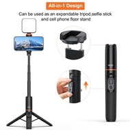 BUZHI Selfie Stick Tripod TP-19 Extendable for Phone Max Length 59.5cm/23.4in with Remote Shutter Vl
