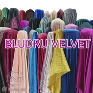 Premium VELVET VELVET FABRIC MATERIAL / STRETCH VELVET BLUDRU / METERED FABRIC / LUXURY FABRIC