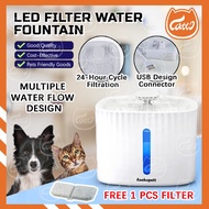 CATTO Pet Water Fountain Cat Dog Water Feeder Drinking Bowl Feeder Water Dispenser Electric Automati