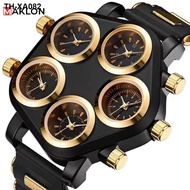 and fashion personality punk big dial men watch bar club show a mechanical man