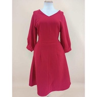 CCHAT clearance - bymo long sleeve V-neck dress - Size M