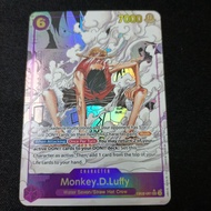 (EN) Manga Monkey.D.Luffy EB02-061 Anime 25th Collection SEC AA Parallel SS+ Alt Art One piece card 