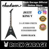 Jackson JS32T King V - JS Series Electric Guitar, Gloss Black (JS32T/JS 32T)