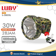 SENTER KEPALA LUBY 2835 / L2835 / HEADLAMP LUBY L-2835 / RECHARGEABLE / CAHAYA PUTIH DAN KUNING / LU