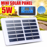 Mini Micro USB Solar panel 5W 6V Mono Solar Power Cell Module Charger with 10A/20A/30A/40A/50A/60A/1