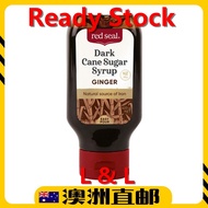 Red Seal Dark Cane Black Sugar Syrup Ginger Flavour 420g [ Made in New Zealand )