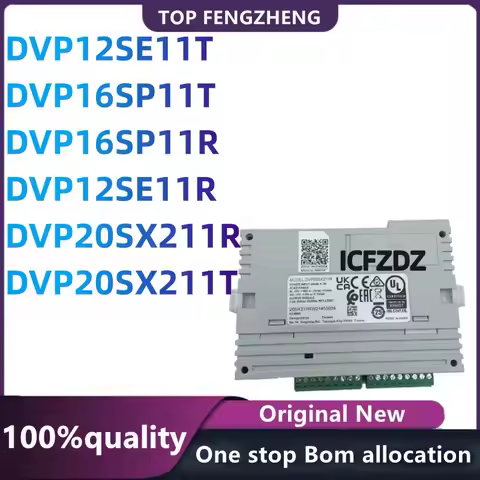 100% New Original DVP20SX211T DVP20SX211R DVP16SP11T DVP16SP11R DVP12SE11T DVP12SE11R