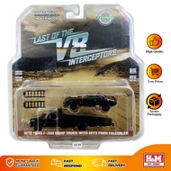 Greenlight Last V8 Interceptors - 1972 Ford F-350 With 1973 Ford Falcon X8 - 107BR - BR2