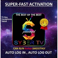 SUPERFAST 1 DAY SYBERTV ACTIVATION