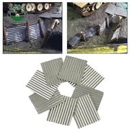 [Whcart] 8 X 1/35 Steel Shed, Corrugated Sheet, Sand Table, Miniature Architecture,