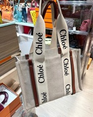 Chloe woody medium  100%Authentic,95%new🩷尖沙咀中港城門市🩷