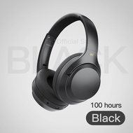 iKF T1 - หูฟังไร้สาย Bluetooth ตัดเสียงรบกวนผ่านหูฟังชุดหูฟังเบสสเตอริโอ 50 ชั่วโมงโดยใช้เวลาชุดหูฟังแบบมีสายสําหรับการออกกําลังกายในชั้นเรียนออนไลน์ iOS / Android