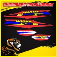 ๑ ♘ ▦ wave 100 thai concept decals