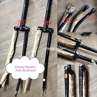 Basikal Classic Phoenix Steel Bicycle Fork 26 & 28 inch