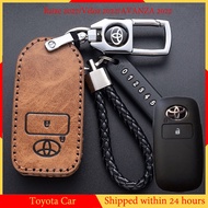 Toyota Raize 2022 Avanza 2022 Veloz 2022 Remote Key Cover Leather Case Keychain Accessories