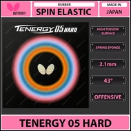 Butterfly Tenergy 05 Hard Spin Elastic Table Tennis Rubber Getah Ping Pong Tenergy 05 Hard Made In J