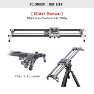 Slider YC Onion Hot Dog Manual Prlx & Pan Bộ thanh trượt gắn máy ảnh hỗ trợ quay phim điều khiển thủ