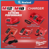 Milwaukee Charger / M12 M18 Charger / Milwaukee Fast Charging Charger (2 Year Warranty)