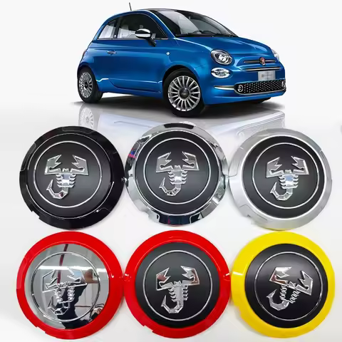 4pcs Scorpion Logo Emblem Car Wheel Center Caps 133mm Wheels Hub Cap Rim Hubcaps Cover Badge For Fia