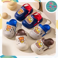 𝗠𝗠🦋 0-9Years Kids' Summer BaoTou shoes Superhero Cute Baby for Kids Boys Toddler Outdoor Anti-Slip S